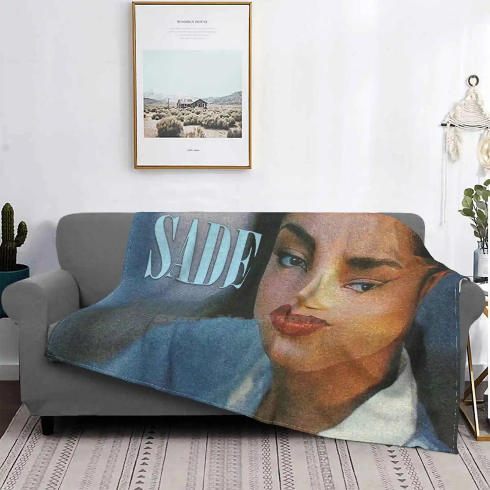 

In Light Blue Latest Super Soft Warm Light Thin Blanket Blue Smooth Operator Jazz Like A Tattoo