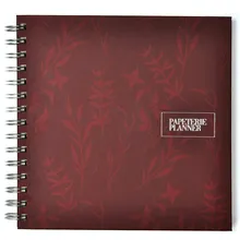 PAPETERIE PLANNER MERLOT(недатированный органайзер