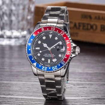 

GMT Ceramic Bezel Luxury Brand Mens Mechanical Watch Automatic Movement Watch Sports AAA Watches Men Wristwatches 2020