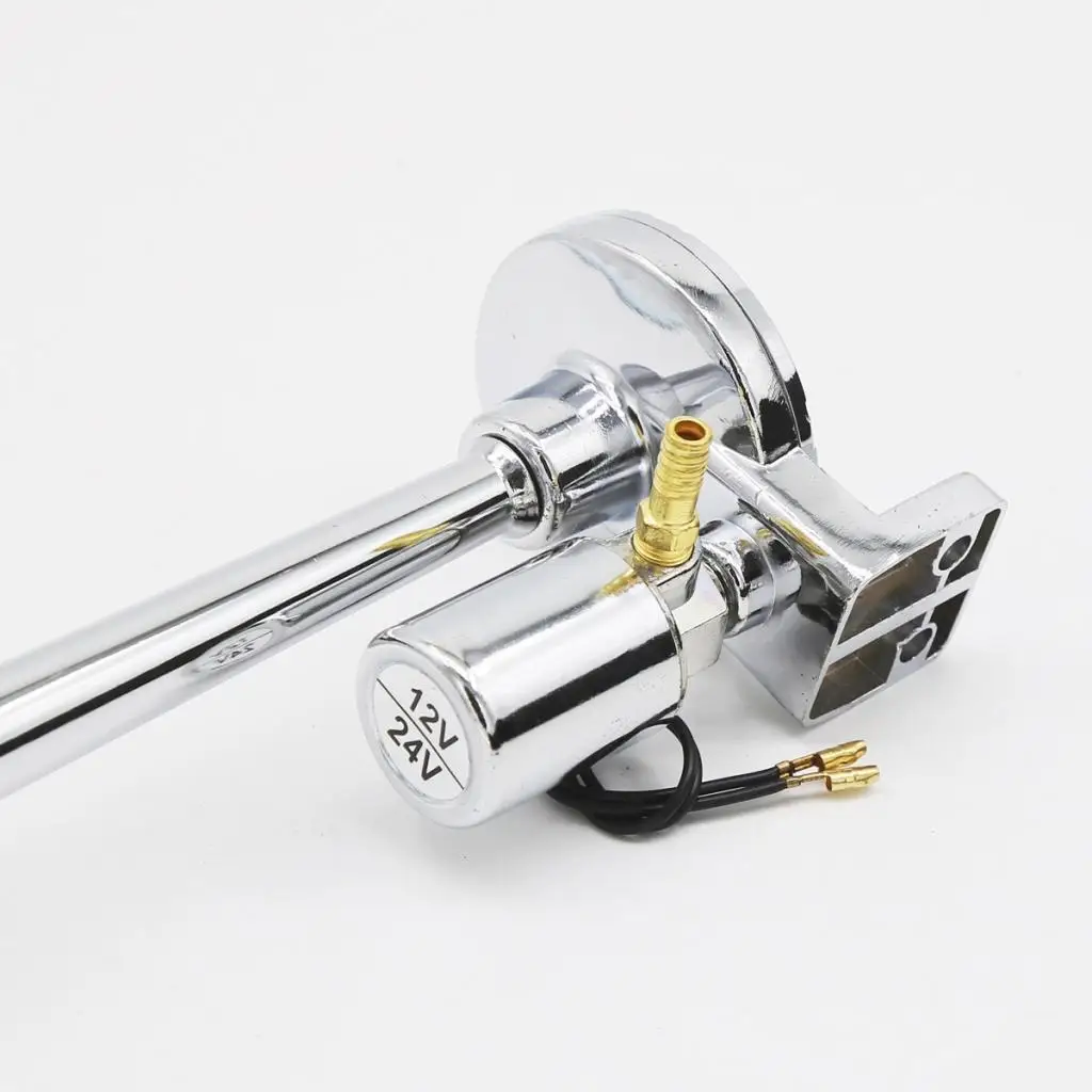150DB Air Horn Single Trumpet Truck Loud 12/24V Train Car Kit Compressor