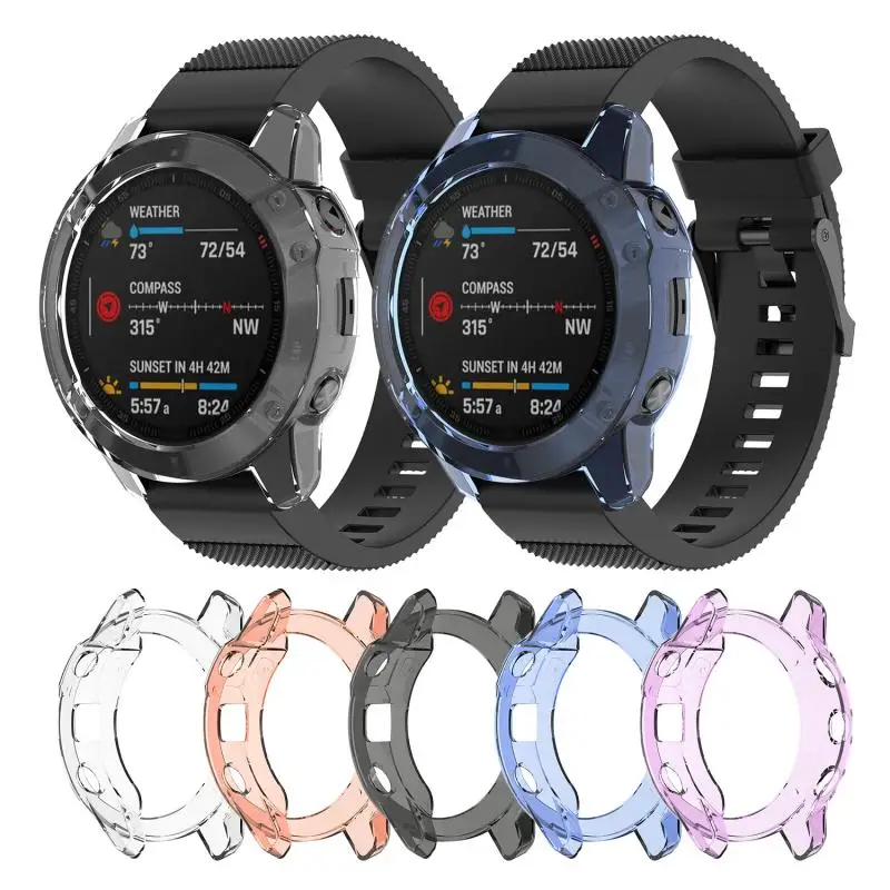 Защитный чехол для часов Garmin Fenix 6 ТПУ защитный | Электроника