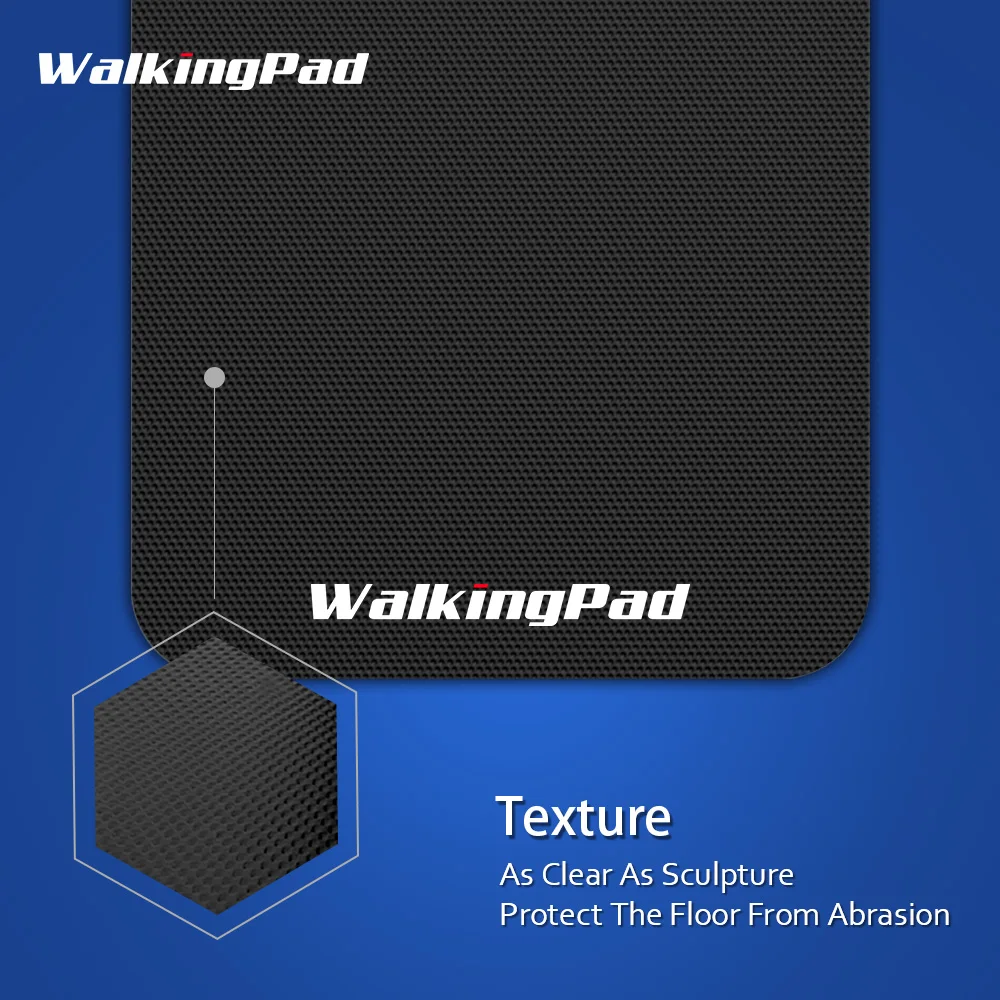 WalkingPad Mat For Treadmill Protect Floor Anti skid Quiet Exercise Workout Eliminate Static Electricity For Fitness