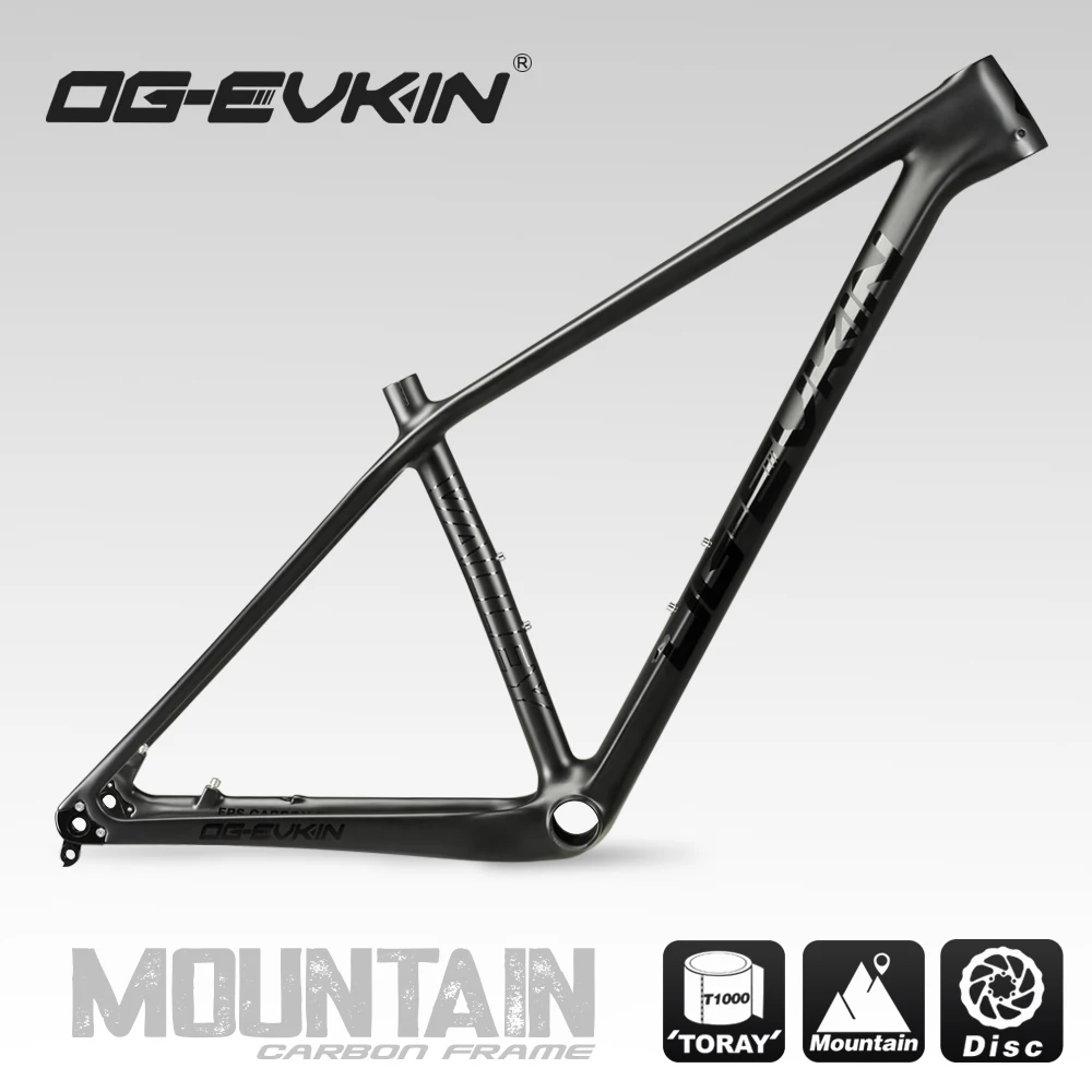 OG-EVKIN CF-052 27. 5er/29er MTB карбоновая велосипедная Рама 135xQR или 142x12 через мост диск рама карбоновая для горного велосипеда BB92 велосипедная Рама OG-EVKIN CF-052 27. 5er/29er MTB карбоновая велосипедная Рама 135xQR или 142x12 через мост диск рама карбоновая для горного велосипеда BB92 велосипедная Рама