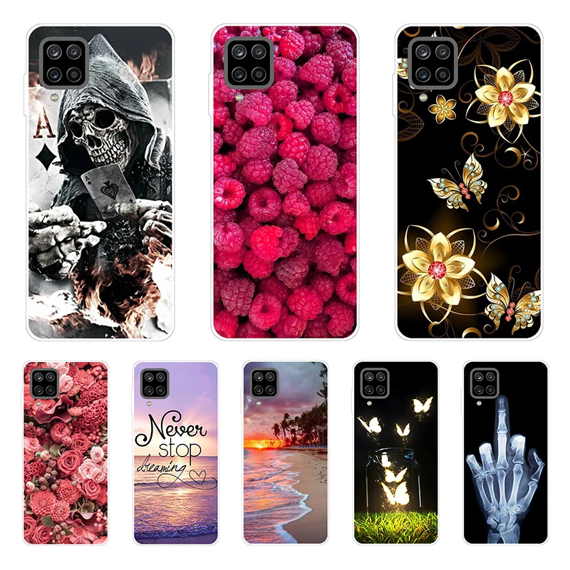 Per Samsung Galaxy A12 Custodia 6.5 ''Cover Posteriore In Silicone Morbido Tpu Per Samsung A12 Galaxy A12 A 12 Custodie Per Telefoni Coque Fundas A12 