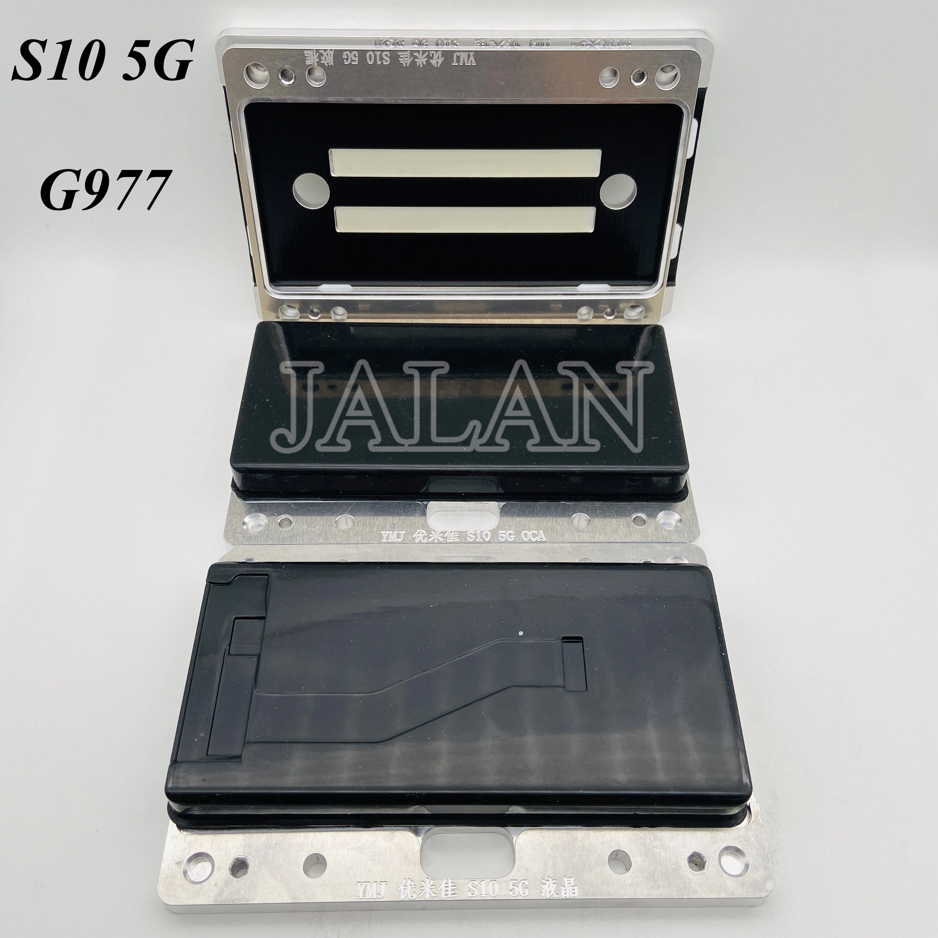 YMJ форма для ламинирования для S10 5 г G977 ЖК-дисплей сенсорный экран стекло оса ламинат плесень s10 плюс G973 G975