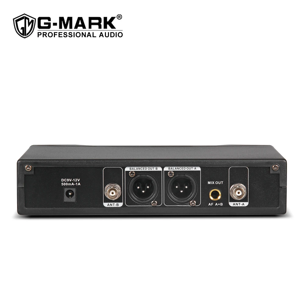 Microfone sem Fio G-mark Karaoke Microfone Handheld Freqüência Profissional Ajustável 80 m Receber Discurso Festa Ew100 Uhf - Image 2