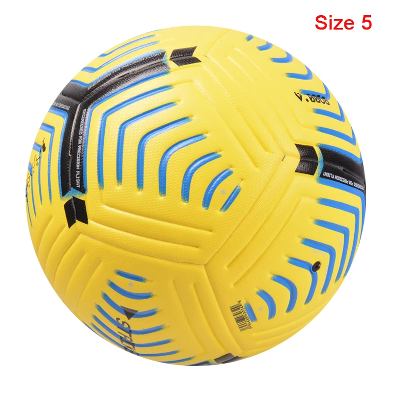 High Quality Soccer Balls Size 5 Football Slip Resistant Seamless Match Training 
