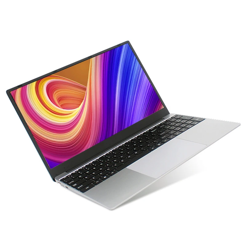 Ultrathin 15.6 Inch Intel i7 Gaming Laptop 8GB RAM up to 1TB SSD Notebook Win10 System 5G WiFi Bluetooth 4.0 Office Computer
