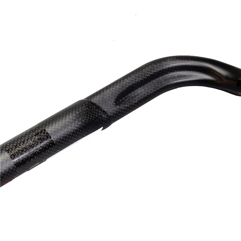 Full Carbon Fiber Bicycle Handlebar Reduce Resistance Bent Bar Strengthen Durable Tough for MTB Road Bike Parts 400 420 440mm