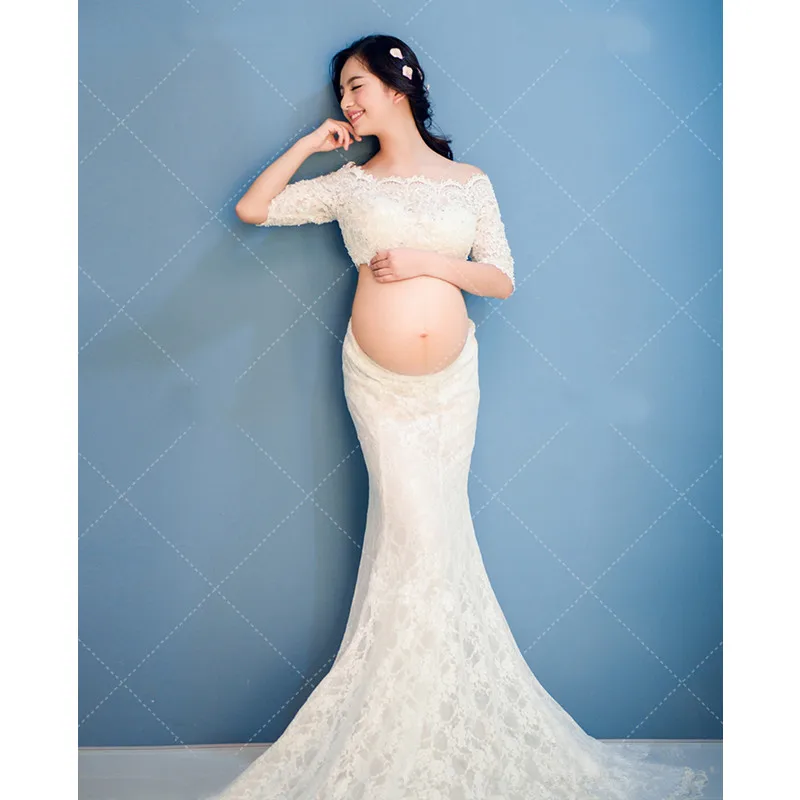 Two piece maternity dress photoshoot Clearance