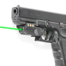 Laserspeed лазерный прицел зеленый Перезаряжаемые свет Вес Компактный Тактический лазерный пистолет для Glock 17 19 самообороны Книги об оружии