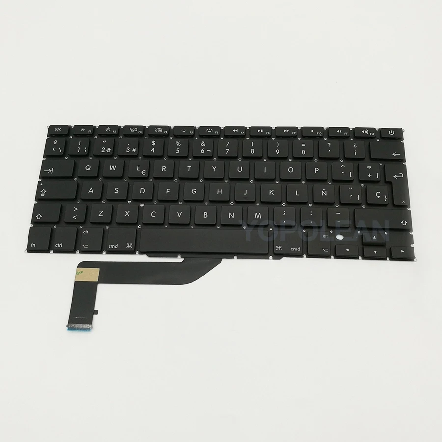 Новая испанская клавиатура для Macbook Pro Retina 15 дюймов A1398 2012 2013 2014 2015 года|keyboard for macbook