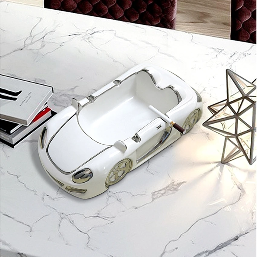 Roadster пепельница керамический Настольный органайзер выставочный зал украшения Новогоднее украшение инновационный подарок автогонщикам
