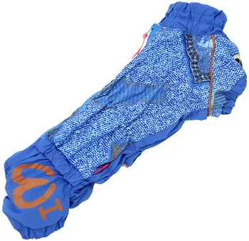 

FOR MY DOGS FOR MY DOGS jumpsuit for dachshunds blue for boys FW742-2019 MT
