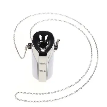 

1Pc Portable Air Purifier With Neck Hanger To Remove Formaldehyde PM2.5 Anion Air Purifier Fashion New Arrival Necklace (White)