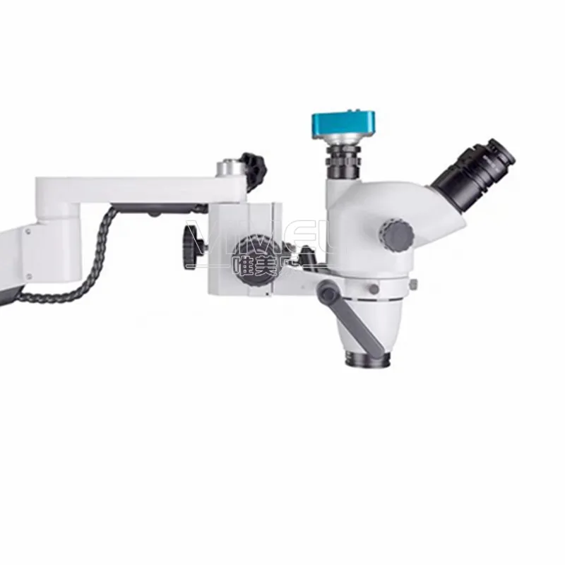 Полный набор Стоматологическая лаборатория Монокуляр Цифровой USB хирургический микроскоп с камерой+ тележка