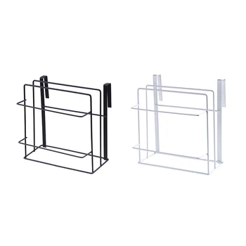 

Double Layer Iron Kitchen Cabinets Shelf Chopping Board Storage Rack Shelves Kitchen Holder Rack Free Drilling