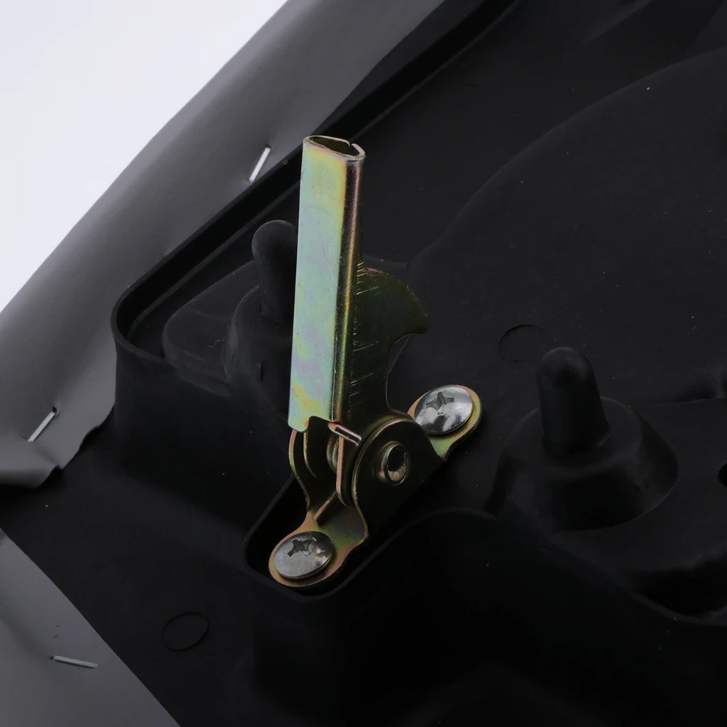 Motorcycle Rear Pillion Passenger Pad Seat Chopper Rear Pillion Passenger Pad Seat Hot for 150-250cc ATV Scooter Quad Bikes 