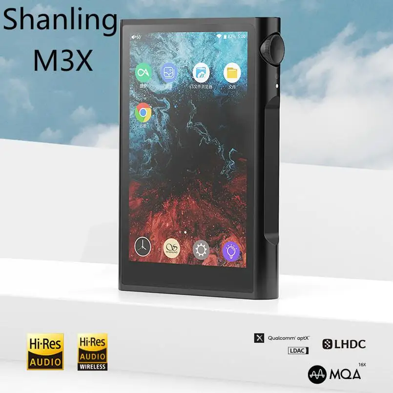 Shanling M3x Mqa Support Hi-res Portable Music Player Dual Es9219c