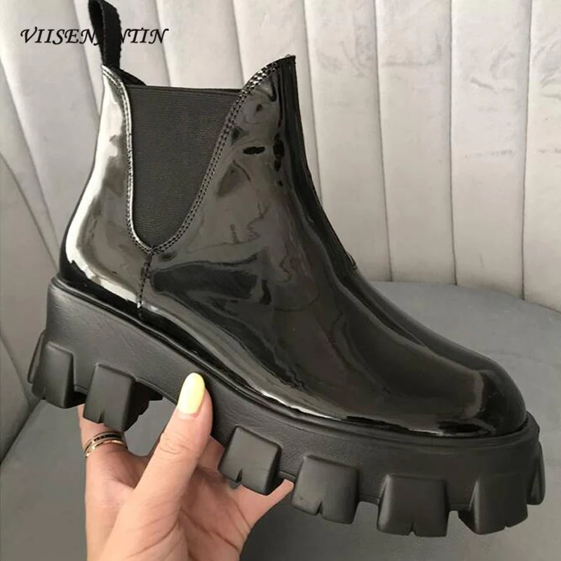 thick chelsea boots