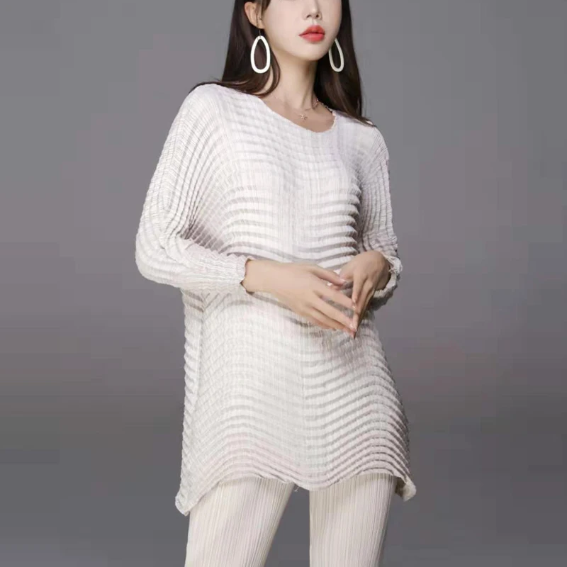 2020 Autumn Trendy Design French Elegance O Neck