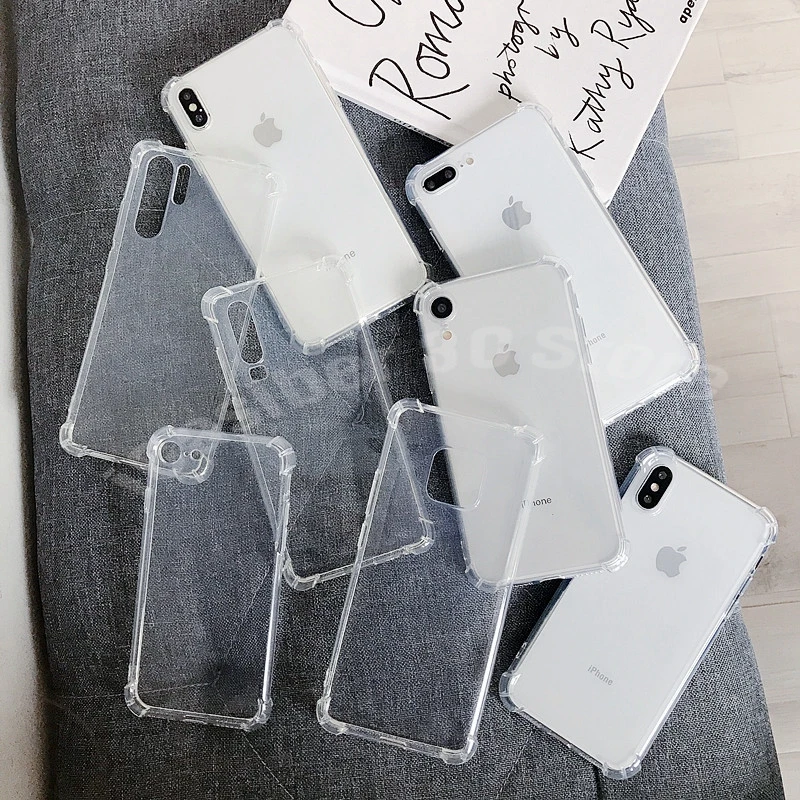 100 прозрачный чехол для Fundas iPhone 11 Xs Max X 7 8 6 Plus, противоударный роскошный мягкий чехол для iPhone 11 Pro Max, чехол для телефона