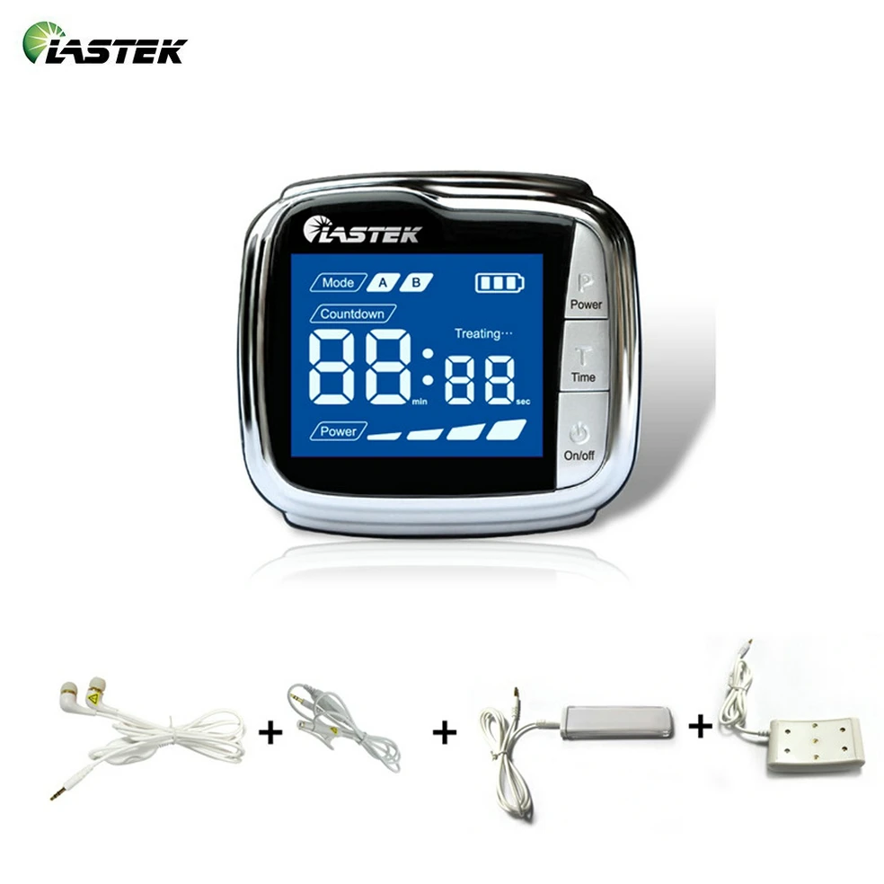 

Multi-function 650nm Semiconductor Laser Purify Blood Medical Watch Lower Blood Pressure Blood Glucose Therapy Instrument