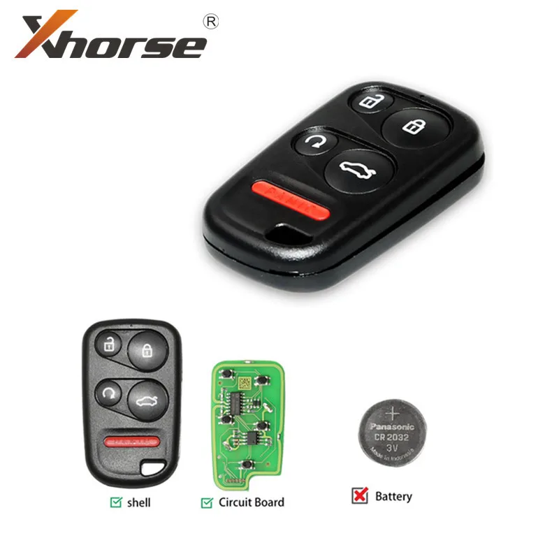 Универсальный дистанционный ключ Xhorse VVDI2 xjo03en для ключа VVDI с дистанционным