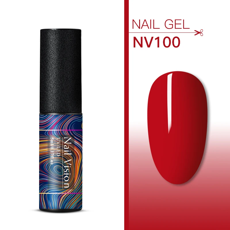 Nail Vision Чистый Цвет гель Гель-лак для ногтей Краска Полупостоянный гель для дизайна ногтей для маникюра гель верхнее покрытие Гибридный праймер - Цвет: HHS06695