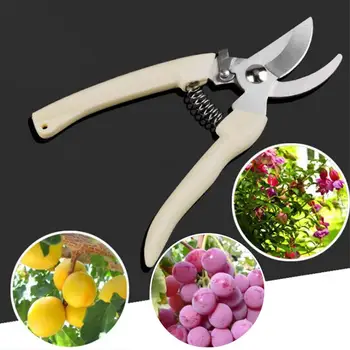 

Gardening Scissors Handmade Garden Scissors Stainless Steel Beige Tool Tree Sharp Practical Durable Pruning Shears Yardman