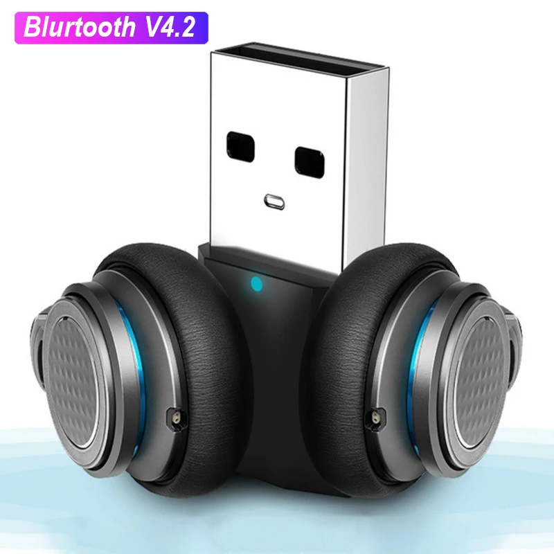 Bluetooth V4.2 аудио приемник передатчик мини стерео Bluetooth AUX RCA USB 3,5 мм разъем для ТВ ПК автомобильный динамик беспроводной адаптер