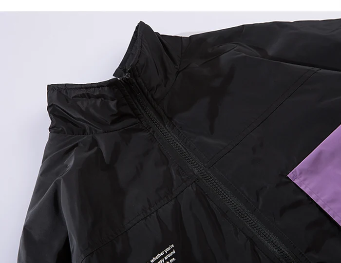 AELFRIC карго Лоскутные карманы с буквенным принтом мужские толстые парки модные повседневные теплые куртки Harajuku уличная хип хоп пальто