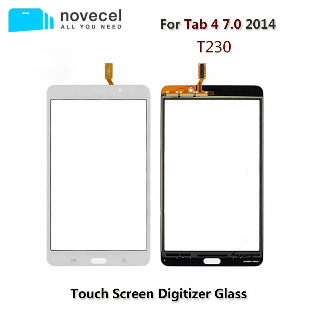 Touch Screen Digitizer Glass For Samsung Galaxy Tab 4 7.0 T230 SM T230 LCD  Display Tablet Touchscreen Glass Panel Replacement|Tablet LCDs & Panels| -  AliExpress