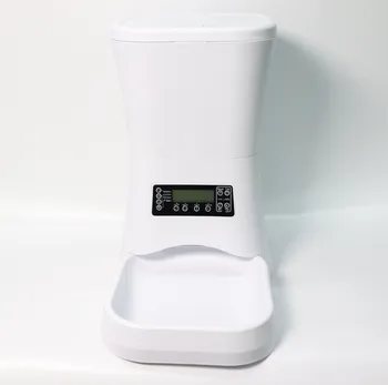 

New Slim Waist Pet Automatic Pet Feeder 7-Liter Large Capacity Cat and Dog Food Timing Quantitative Feeder