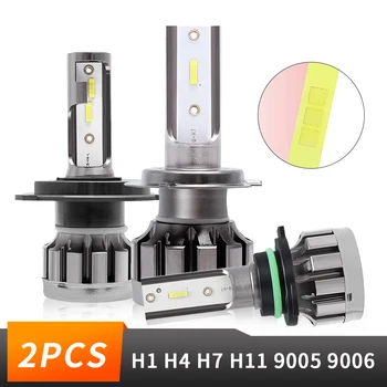 

H7 headlight H7 led bulb H1 H3 H4 H11 9005 9006 HB3 HB4 auto car csp 1860 chip h4 led headlight kit headlamp lampada 6000k 72w