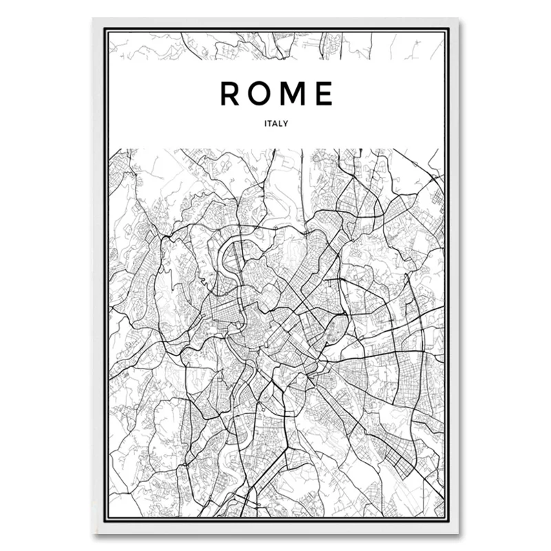 Black-and-White-World-City-Map-New-York-Tokyo-Paris-Wall-Art-Canvas-Poster-Prints-Nordic (10)