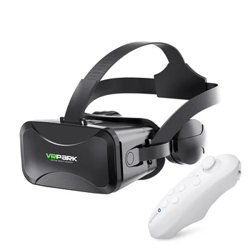

VRPARK VR Glasses Angle 90-120° with Bluetooth Controller 3D VR Headset for iPhone Android Smartphone 4.5-6.7 Inch