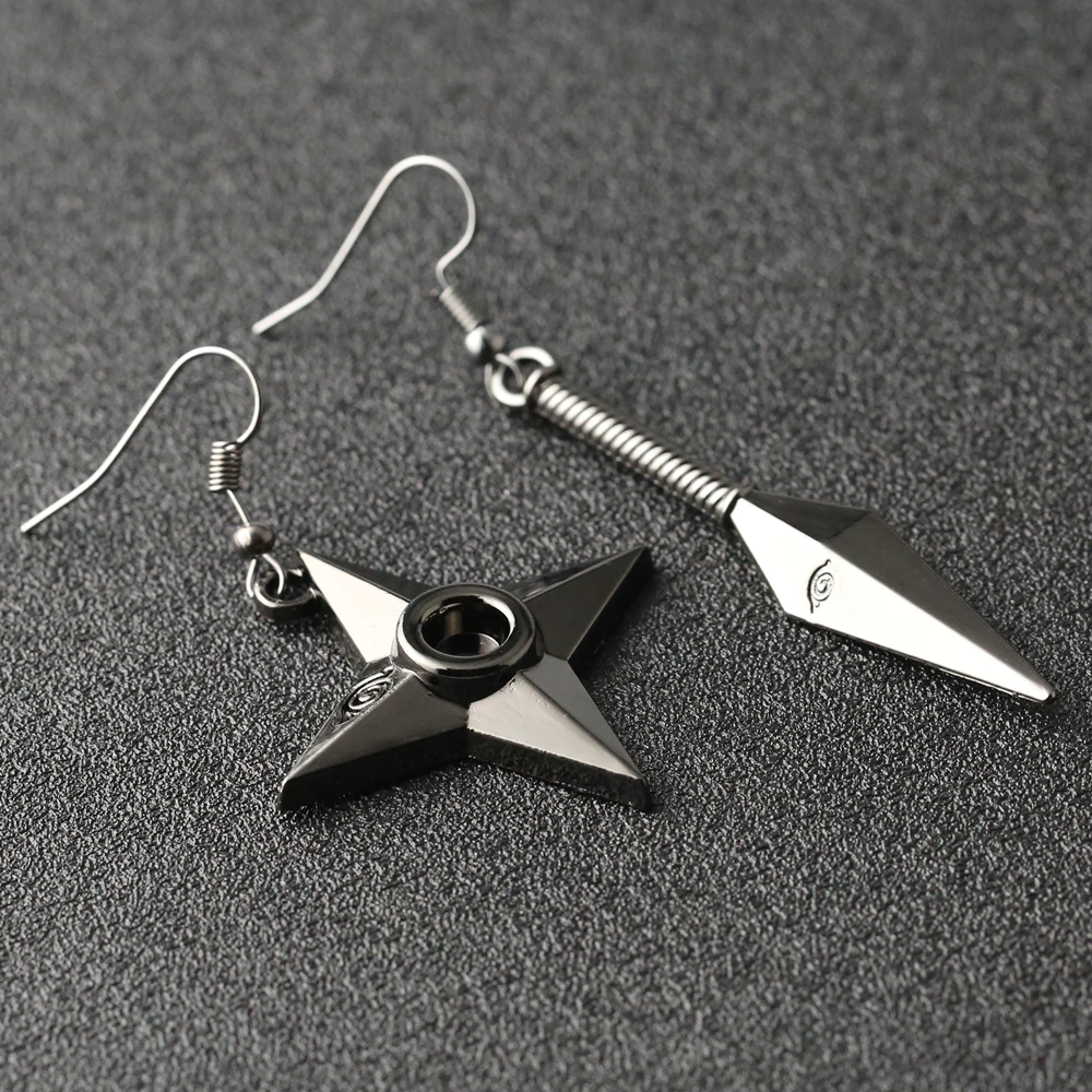 Naruto - Kunai and Shuriken Earrings