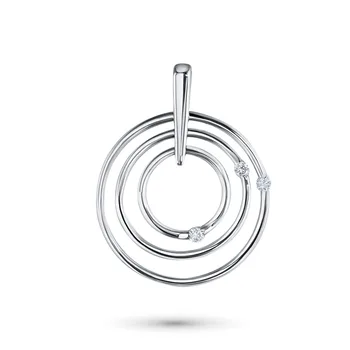 

Pendant made of white gold with diamond e0901pd09181100