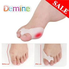 2 шт силиконовый гелевый для ног пальцы два отверстия носок сепаратор косточка на большом пальце профилактика бурсита профилактика «косточек» на ноге ноги накладки