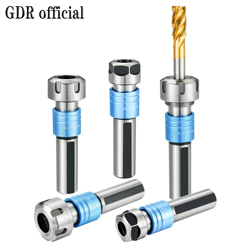 직선 생크 공구 홀더 C20 C25 C32 VER ER16 ER20 ER25 ER32 VER16 VER20 VER25 VER32 개폐식 태핑 플로팅 공구 홀더