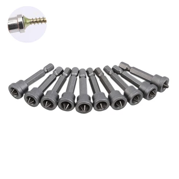 

10Pcs/set Steel Alloy Screw Driver Bits Plaster Board Drywall Electric Screwdriver Bit Set Hardware Accessories