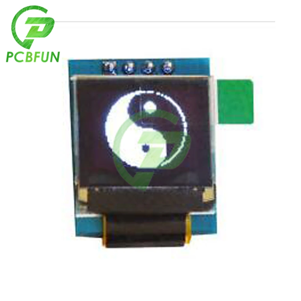0.66 Pollici Oled Modulo 4 Pin 6448 Schermo Bianco 64*48 64X48 Spi Iic Interfaccia I2C Oled Modulo Display Lcd Per Arduino 3.3V-5V