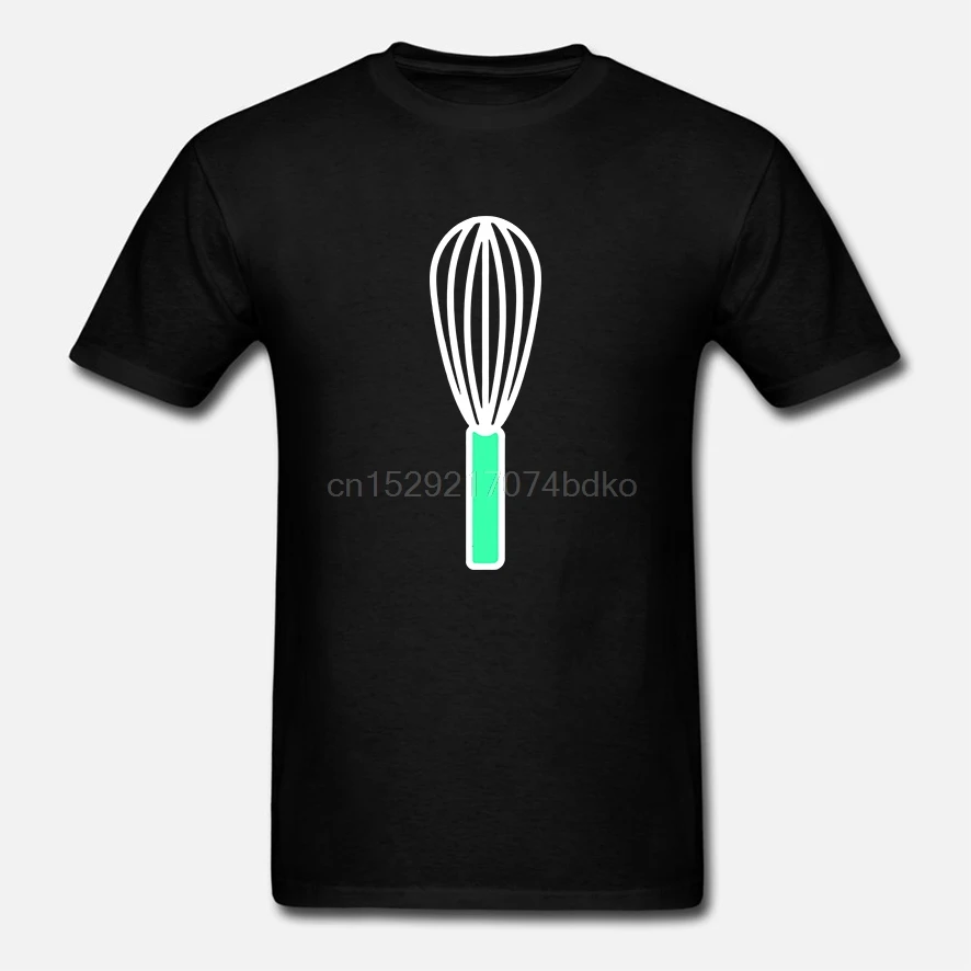 Футболка с принтом Whisk для мужчин круглый воротник уникальная мужская футболка