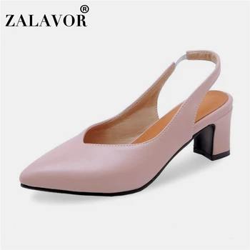 

ZALAVOR 2020 Plus Size 30-48 Party Wedding Ladies Sandals New Arrival Hot Summer Shoes Woman Pointed Toe Sandal Footwear
