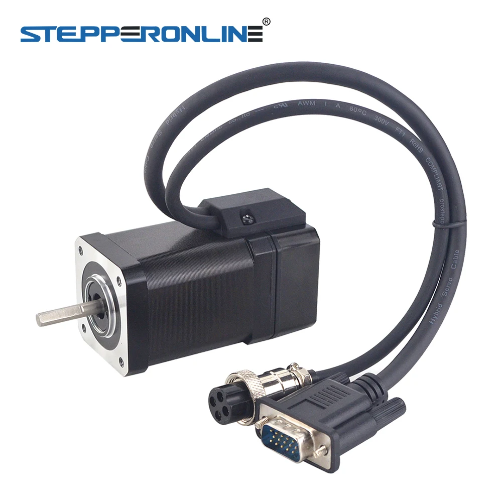 Nema 17 Closed Loop Stepper Motor 72ncm With Encoder 1000ppr 2a 60mm 4 ...