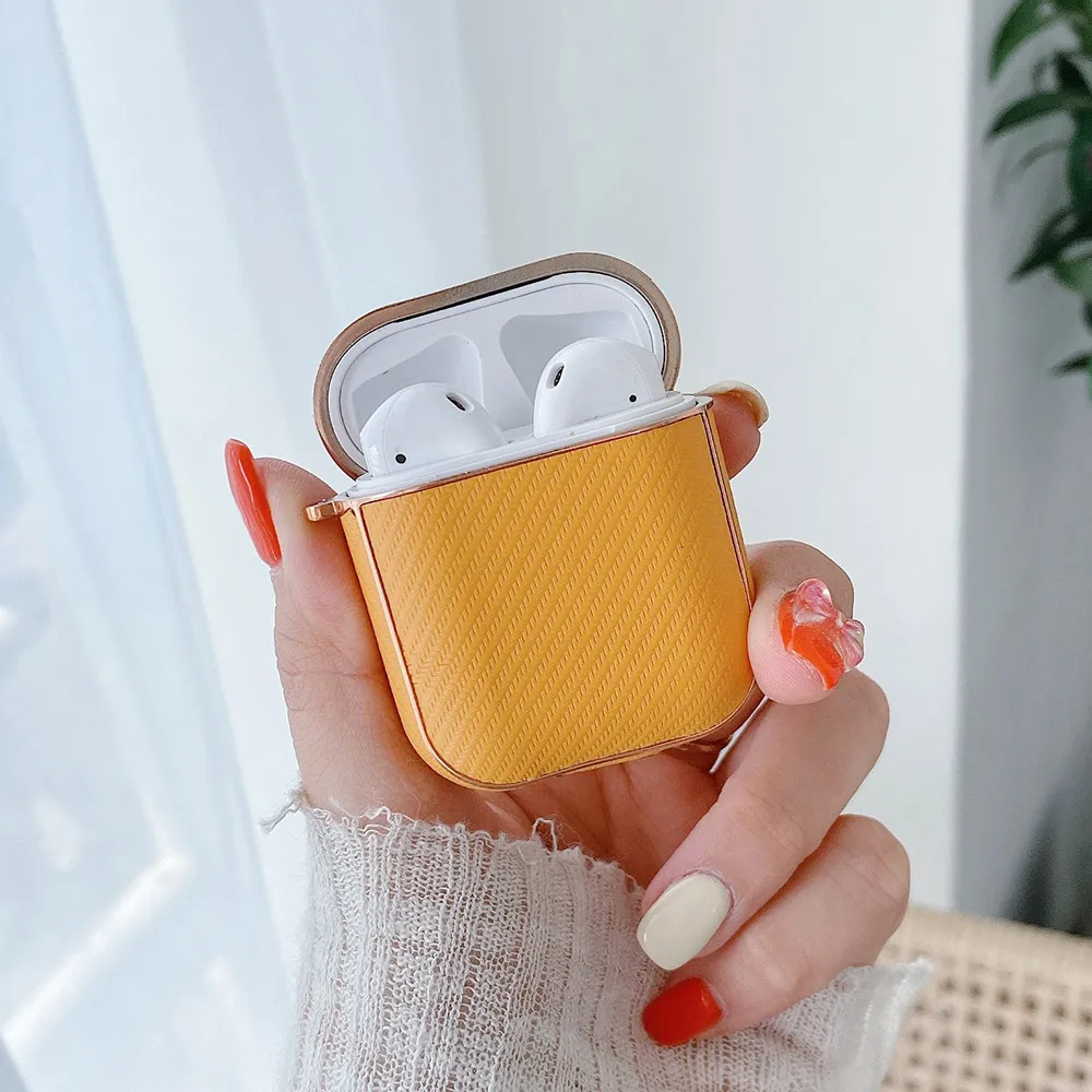 Чехол для наушников Apple Airpods Pro кожаный чехол с Bluetooth Airpod 1 2 аксессуары Женский |