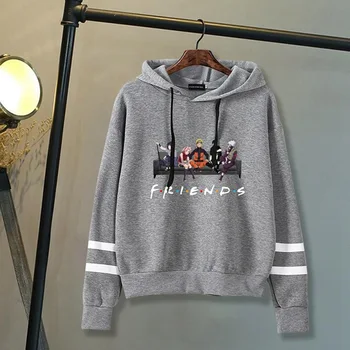 

FRIENDS Letter Hoodie Autumn Winter Harajuku Sweatshirt Women's Hoodies Casual Outwear Coats Female Pullover Sweatshirt