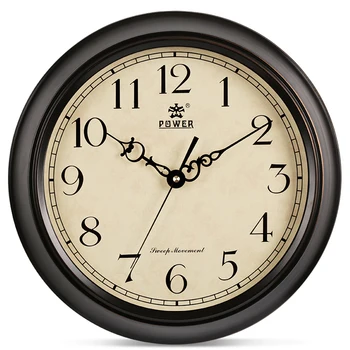 

Large Kitchen Wall Clock European Style Silent Wall Clock Vintage Modern Design Simple Home Decorative Horloge Murale JJ60WC