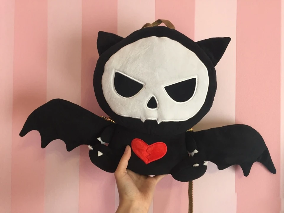 bat cat plush